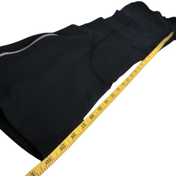 Nike Womens Boot Cut Sweatpants Size Medium Black Soccer Pants Zipper Hem - Picture 11 of 11